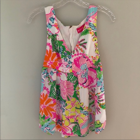 ✨SOLD✨ Lilly Pulitzer Nosey Posie Sleeveless Top - Picture 3 of 6